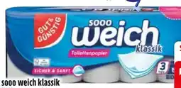 Edeka Gut & Günstig Toilettenpapier sooo weich Klassik Angebot