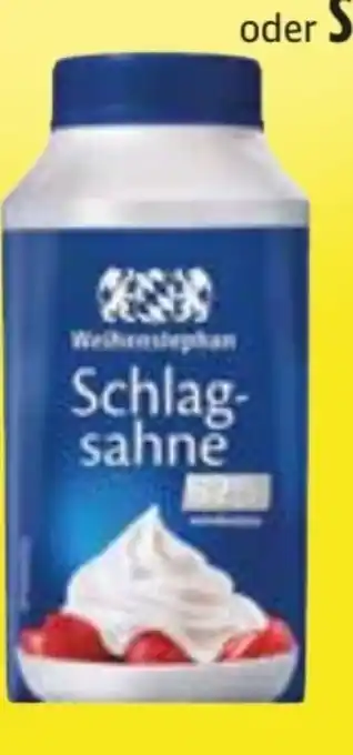 Edeka Weihenstephan Schlagsahne Angebot