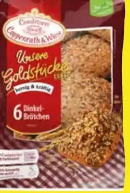 Edeka Coppenrath & Wiese Unsere Goldstücke Brötchen Angebot