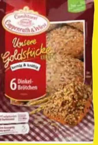 Edeka Coppenrath & Wiese Unsere Goldstücke Brötchen Angebot