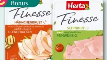 REWE Herta Finesse Aufschnitt Angebot