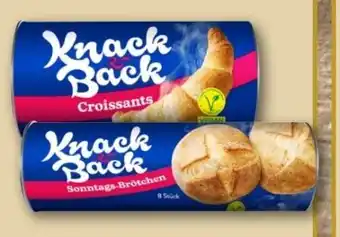 REWE Center Knack & Back Fertigteig Croissants vegan Angebot