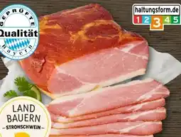REWE Center Metzgerei Landbauern Schiller Strohschwein Schinkenspeck Angebot