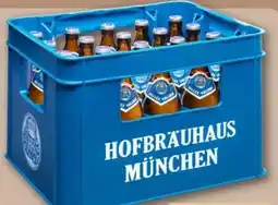 REWE Hofbräu München Helles Vollbier Angebot