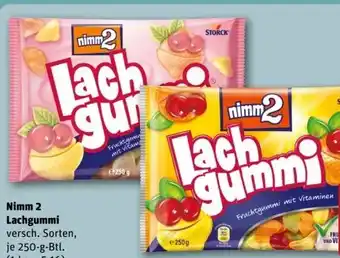REWE Storck Nimm2 Lachgummi Angebot