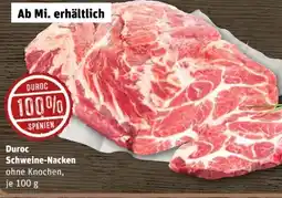 REWE Center Duroc Schweinenacken Angebot