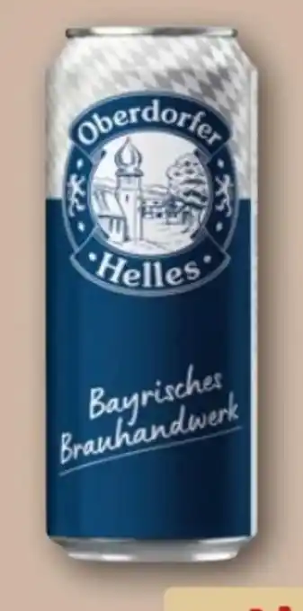 REWE Oberdorfer Helles Bier Angebot