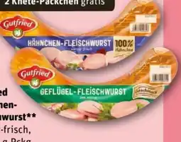 REWE Center Gutfried Hähnchen-Fleischwurst Angebot