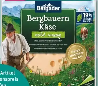 REWE Center Bergader Bergbauern Käse Angebot