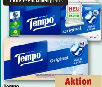 REWE Center Tempo Taschentücher-Box Angebot