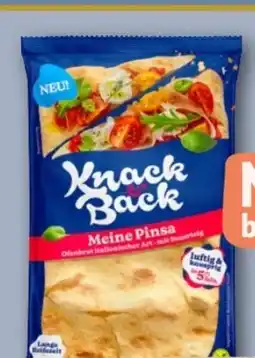 REWE Center Knack & Back Meine Pinsa Angebot