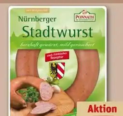 REWE Center Ponnath Nürnberger Stadtwurst Angebot