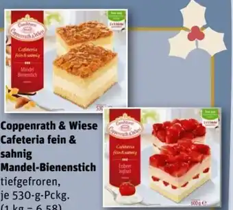 REWE Center Coppenrath & Wiese Cafeteria fein sahnig Mandel-Bienenstich Angebot