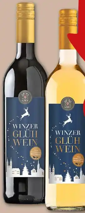 REWE Center GWF Franken Winzer-Glühwein Angebot