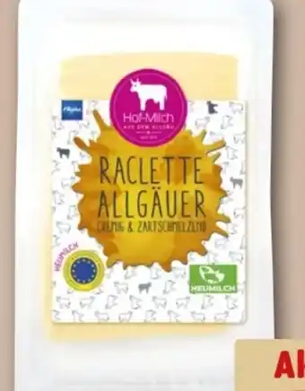 REWE Center Hof-Milch Allgäuer Raclette-Scheiben Angebot