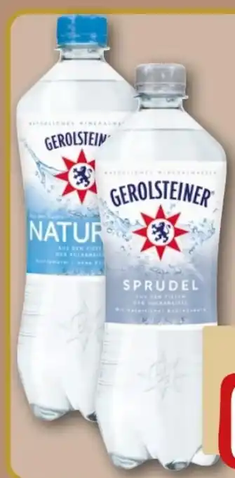 REWE Center Gerolsteiner Mineralwasser Angebot