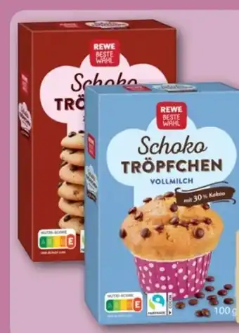 REWE Center Rewe Beste Wahl Schoko Tröpfchen Angebot