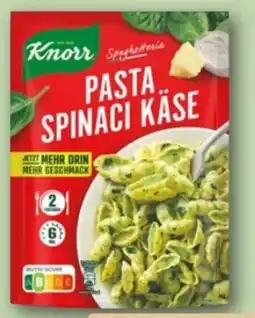 REWE Center Knorr Spaghetteria Pasta Spinaci Käse Angebot