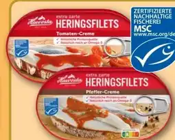 REWE Center Hawesta Extra zarte Heringsfilets Angebot