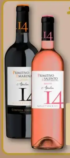 REWE Center Weingut Contessa Marina Primitivo del Salento 14 Rosato Angebot