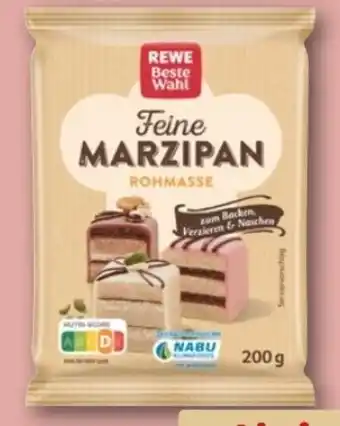 REWE Center Rewe Beste Wahl Feine Marzipanrohmasse Angebot