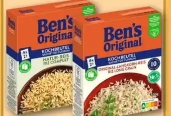 REWE Center Ben's Original Kochbeutel-Reis Angebot