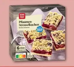 REWE Center Rewe Beste Wahl Pflaumen- Streuselkuchen Angebot