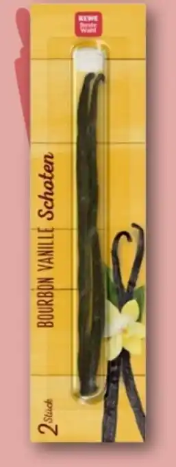 REWE Center Rewe Beste Wahl Bourbon Vanilleschoten Angebot