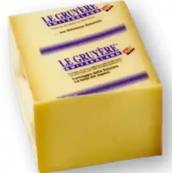 Scheck-in-Center Le Gruyère Angebot