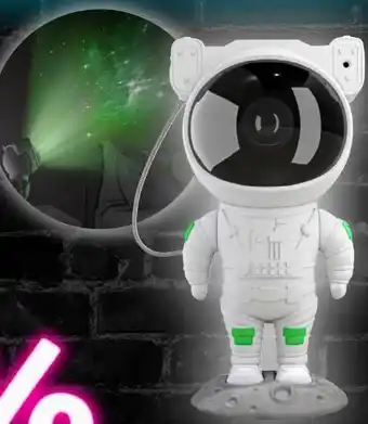 REWE Center Mebus Galaxieprojektor Astronaut Angebot