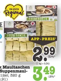 Scheck-in-Center Hofglück Maultaschen Angebot