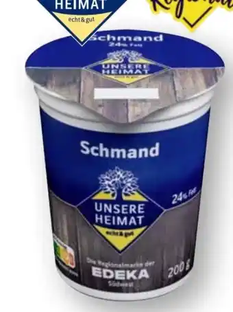 Scheck-in-Center Unsere Heimat Echt & Gut Schmand Angebot