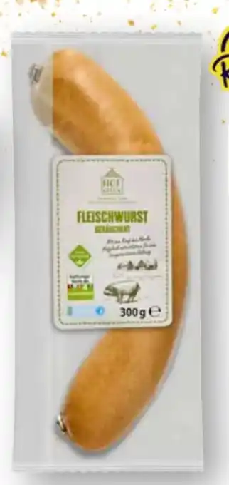 Scheck-in-Center Hofglück Fleischwurst Geräuchert Angebot