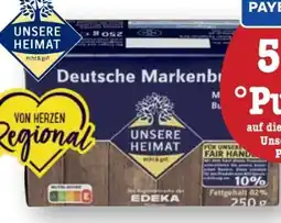 Scheck-in-Center Unsere Heimat Echt & gut Markenbutter Süßrahmbutter Angebot