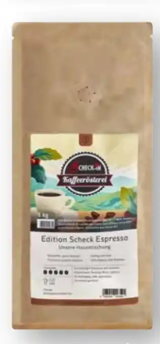 Scheck-in-Center Scheck-in Kaffeerösterei Edition Scheck Espresso Angebot
