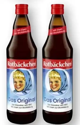 Scheck-in-Center Rotbäckchen Saft Angebot