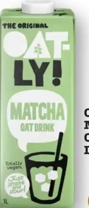 Scheck-in-Center Oatly Matcha Oat Drink Angebot