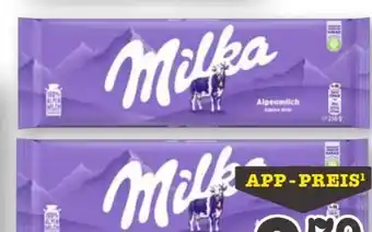 Scheck-in-Center Milka Schokolade Angebot