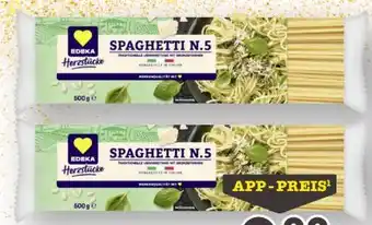 Scheck-in-Center Edeka Herzstücke Teigwaren Angebot