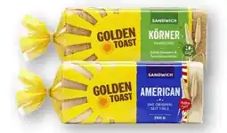 Scheck-in-Center Golden Toast American Sandwich Angebot