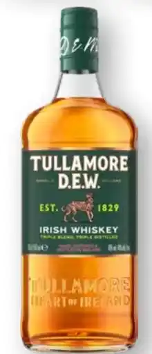 Scheck-in-Center Tullamore Dew Irish Whiskey Angebot
