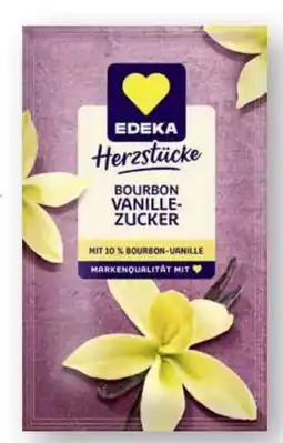 Scheck-in-Center Edeka Herzstücke Bourbon Vanillezucker Angebot