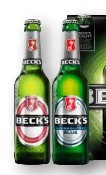 Scheck-in-Center Beck's Bier Angebot