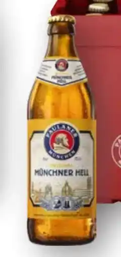 Scheck-in-Center Paulaner Münchner Hell Angebot
