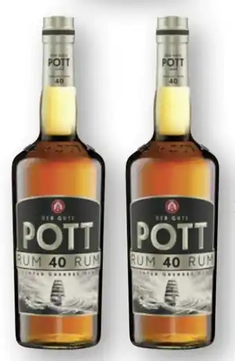 Scheck-in-Center Pott Rum 40 Angebot