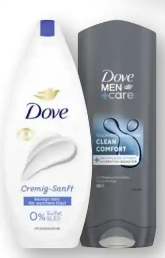 Scheck-in-Center Dove Duschgel Angebot