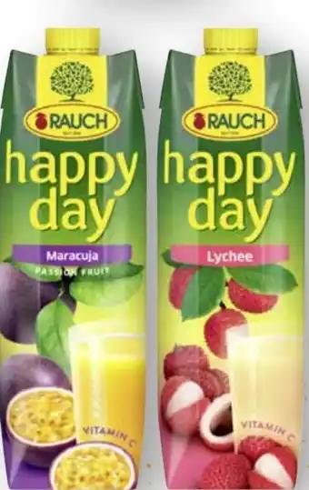 Scheck-in-Center Rauch Happy Day Säfte Angebot