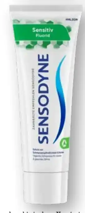 Scheck-in-Center Sensodyne Sensitiv Fluorid Zahncreme Angebot