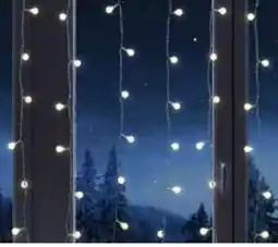 Scheck-in-Center Christmas LED Vorhang Angebot