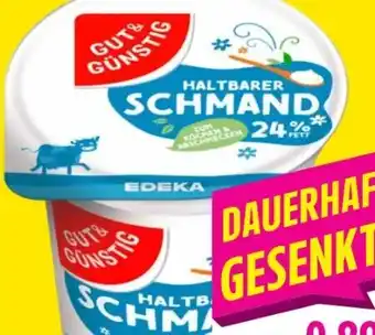 Edeka Gut & Günstig Haltbarer Schmand Angebot